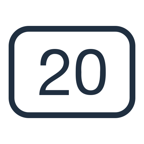 20 icon