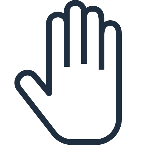 Hand icon
